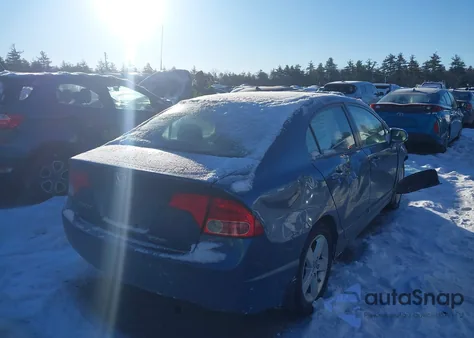 2008 Honda Civic Ex-L из США, поврежденный, VIN 2HGFA16998H516904